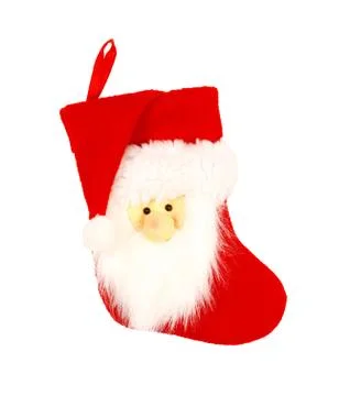 Christmas stocking Stock Photos