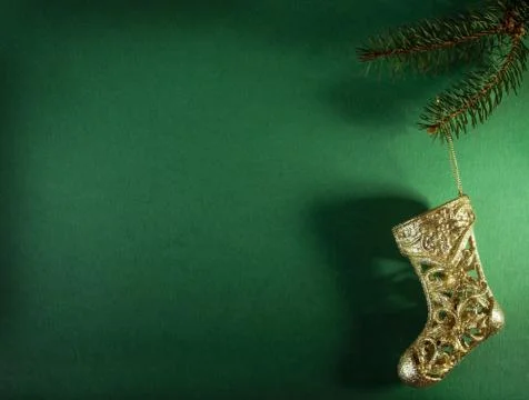 Christmas stocking Stock Photos