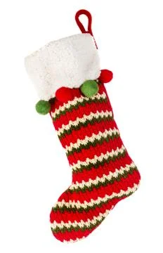 Christmas stocking Stock Photos