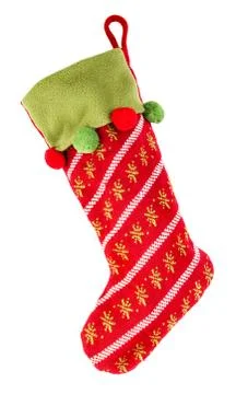 Christmas stocking Stock Photos