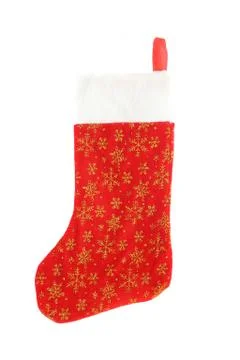 Christmas stocking Stock Photos