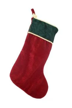 Christmas stocking Stock Photos