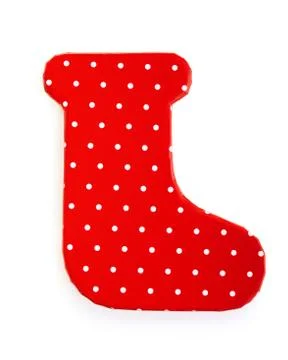 Christmas stocking Stock Photos