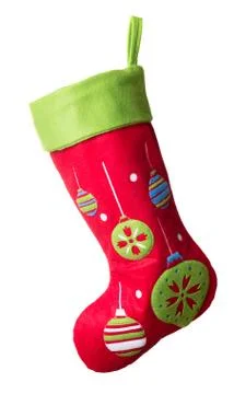 Christmas stocking Stock Photos