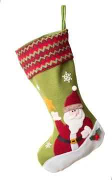 Christmas stocking Stock Photos