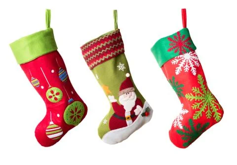 Christmas stocking Stock Photos