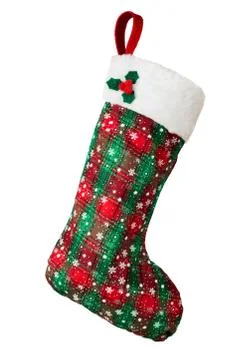 Christmas stocking Stock Photos