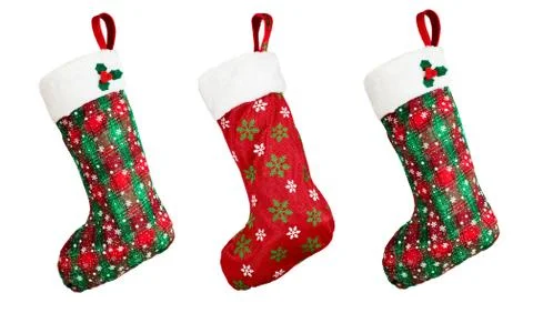 Christmas stocking Stock Photos