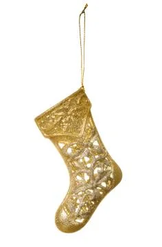 Christmas stocking Stock Photos