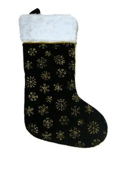 Christmas Stocking snowflake Stock Photos