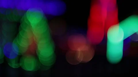 Christmas Street Decor Stock Footage 45278463