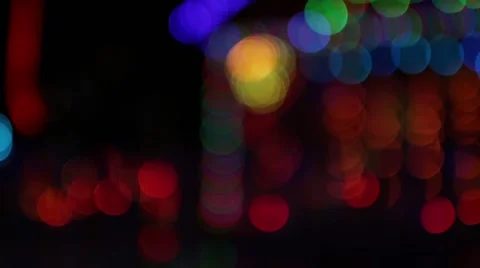 Christmas Street Decor Stock Footage 45278472