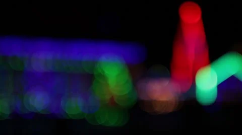 Christmas Street Decor Stock Footage 45278476