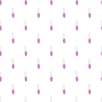 Christmas string light bulbs seamless background pattern イラスト素材