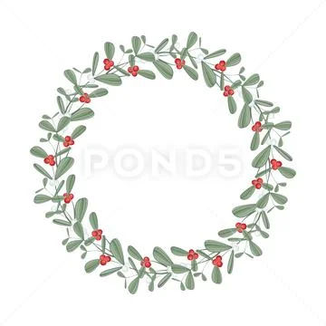 Christmas string lights Stock Illustrationen