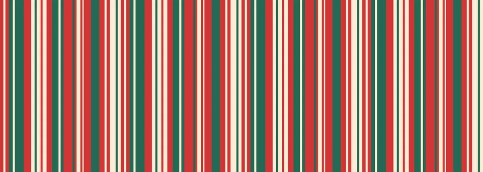 Christmas stripe cane seamless pattern texture with red and green lines. Stock Illustration