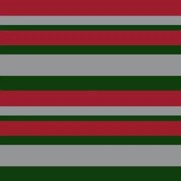 Christmas Stripe seamless pattern background in horizontal style Illustrazione stock