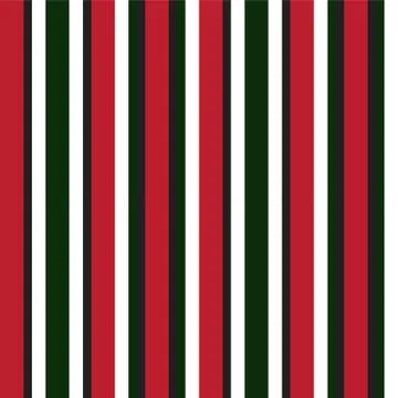 Christmas Stripe seamless pattern background in vertical style Stock Illustration