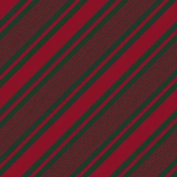 Christmas Stripe seamless pattern background in diagonal style Illustrazione stock