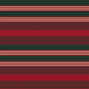Christmas Stripe seamless pattern background in horizontal style Stock Illustration