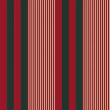 Christmas Stripe seamless pattern background in vertical style Illustrazione stock