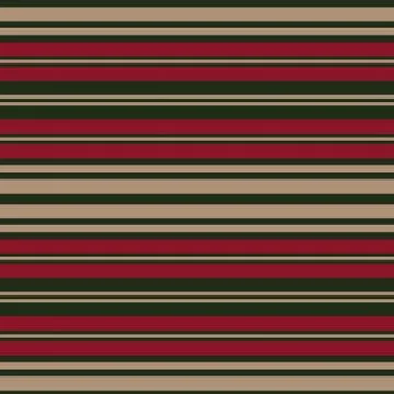 Christmas Stripe seamless pattern background in horizontal style イラスト素材
