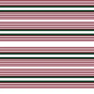 Christmas Stripe seamless pattern background in horizontal style Illustrazione stock