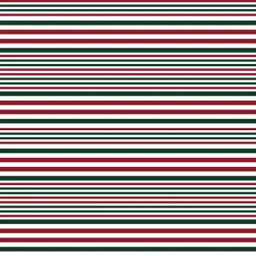 Christmas Stripe seamless pattern background in horizontal style Stock Illustration