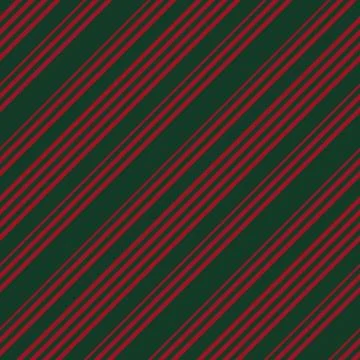 Christmas Stripe seamless pattern background in diagonal style Stock Illustration