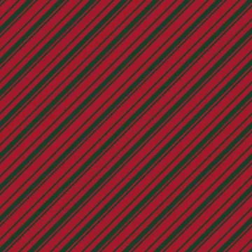 Christmas Stripe seamless pattern background in diagonal style Stock Illustration