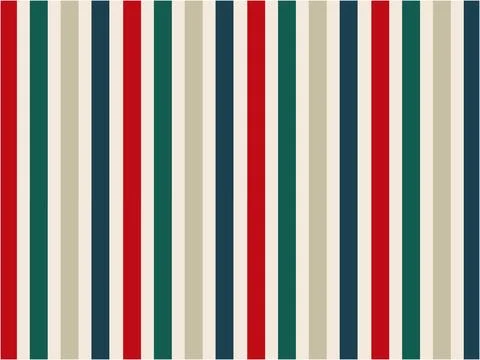 Christmas Striped Pattern Stock Illustration