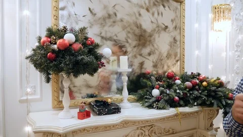 Christmas studio Stock Footage 100003429