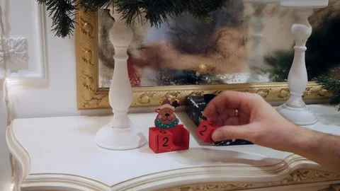 Christmas studio Stock Footage 100003818