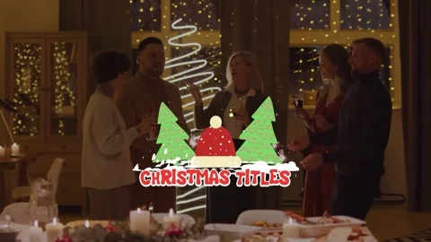Christmas Stuff Titles for After Effects Stock After Effects