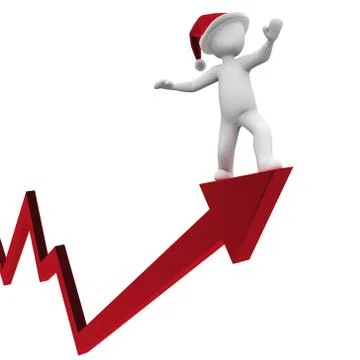 Christmas success Stock Illustration