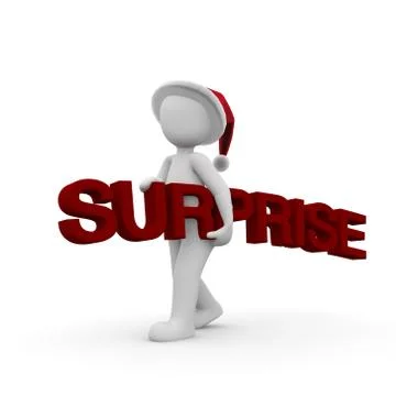 Christmas surprise Stock Illustration