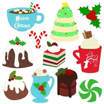Christmas Sweets Illustrazione stock