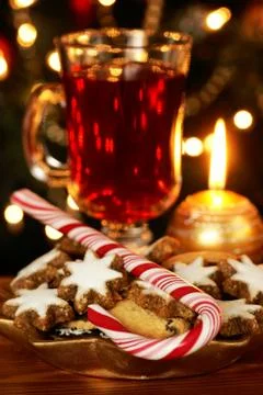 Christmas sweets Stock Photos