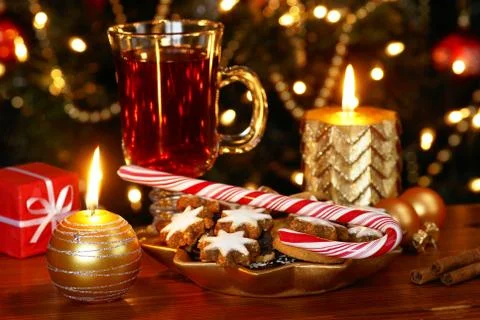 Christmas sweets Stock Photos