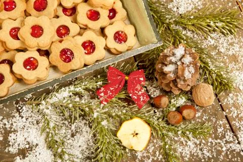 Christmas sweets Stock Photos