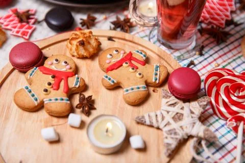 Christmas sweets Foto stock