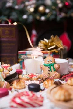 Christmas sweets Stock Photos