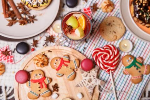 Christmas sweets Stock Photos