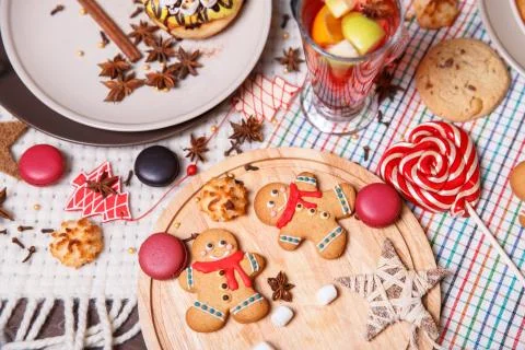 Christmas sweets Stock Photos
