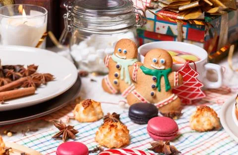 Christmas sweets Stock Photos