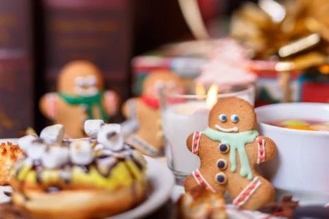 Christmas sweets Stock Photos