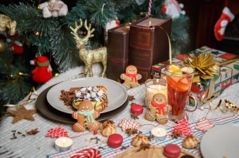 Christmas sweets Stock Photos