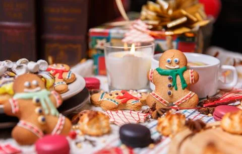 Christmas sweets Stock Photos
