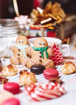 Christmas sweets Stock Photos