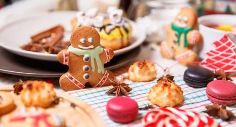 Christmas sweets Stock Photos